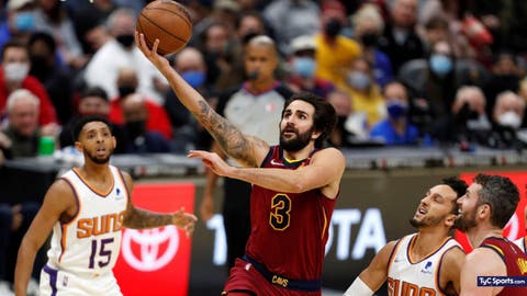  Los Suns suman su 14 victoria consecutiva ante los Cavs de Rubio