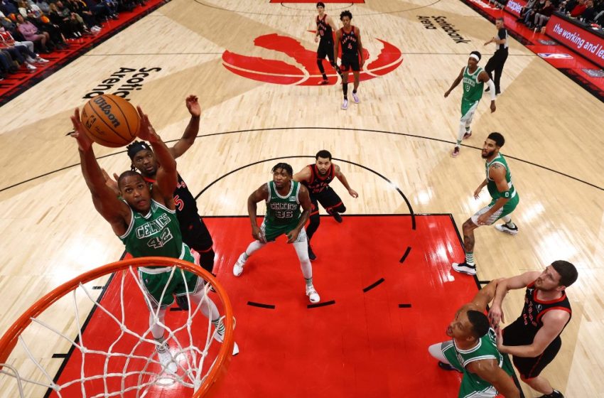  Con doble-doble de Horford, los Celtics superan a los Raptors