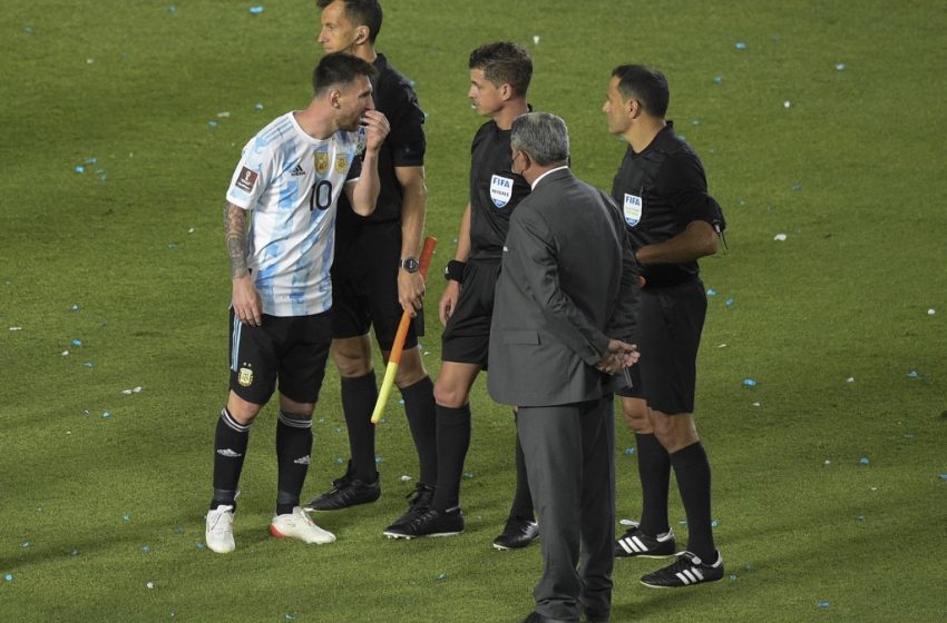  Suspenden por tiempo indefinido árbitros del juego Argentina-Brasil