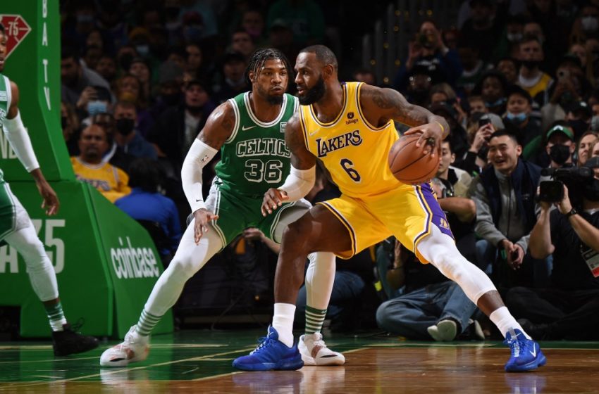  Celtics apabullan a los Lakers, pese a regreso de LeBron