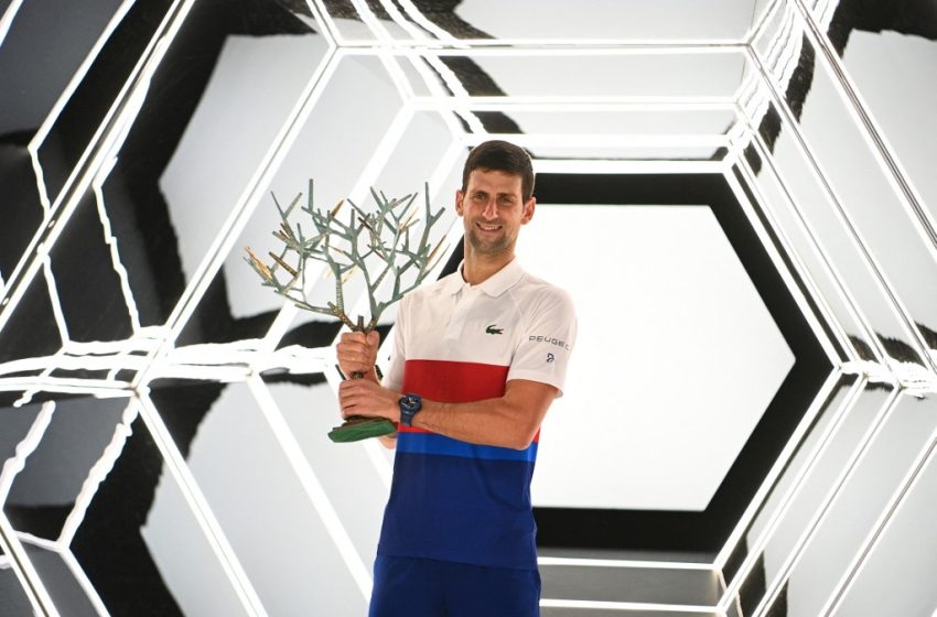  Djokovic gana el Masters 1000 de París por sexta ocasión