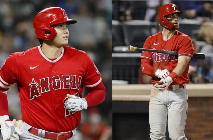  Ohtani y Harper ganan el premio de Jugador Más Valioso de GL