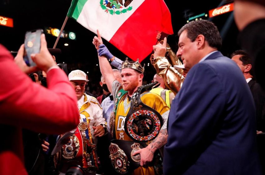  Saúl «Canelo» Álvarez fulmina a Plant y es el nuevo campeón indiscutible