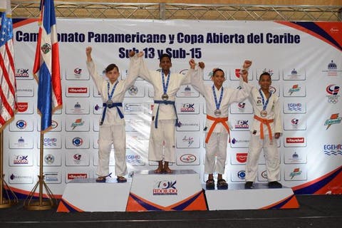  Dominicanos Alcántara, Santos, Josefa y García, oro en judo