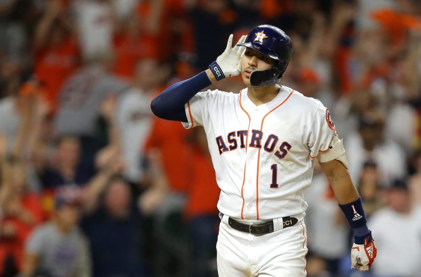  Correa y los Astros vienen de atrás y vencen 9-5 a Bravos