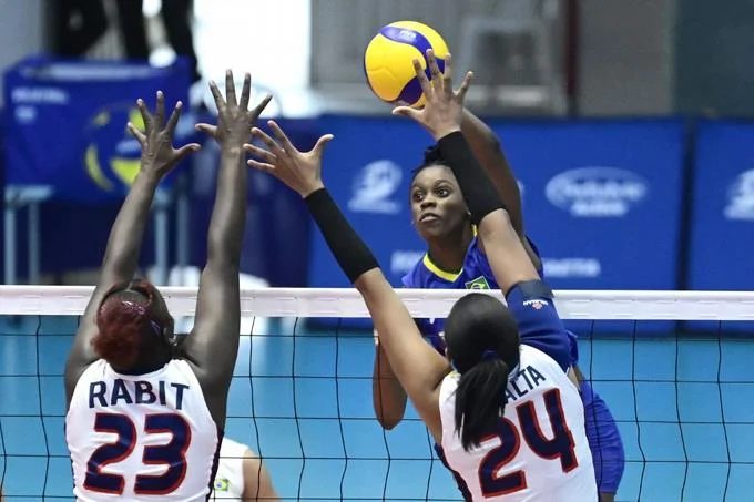  Selección de Brasil elimina a la dominicana en voleibol Sub-23