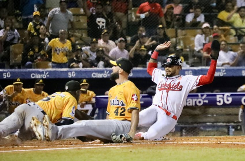  Águilas superan 6-1 a Leones en el Quisqueya