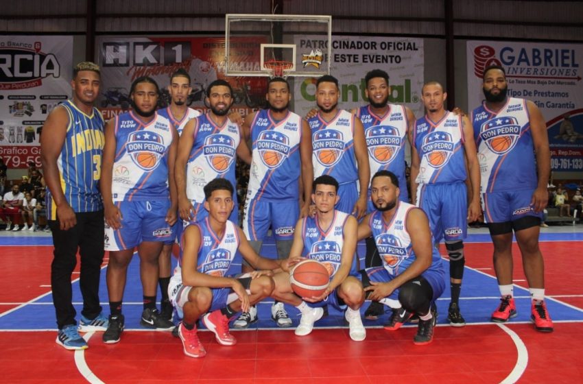  Don Pedro obtiene su primera victoria en la serie final del Baloncesto Superior de Tamboril