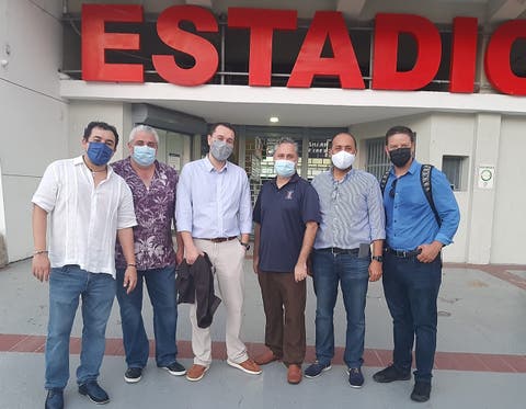  Empresa Media Pro inspecciona Estadio Quisqueya para Serie del Caribe