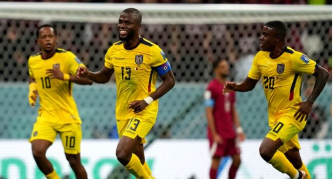  Ecuador venció a Catar en el debut de la Copa Mundial 2022
