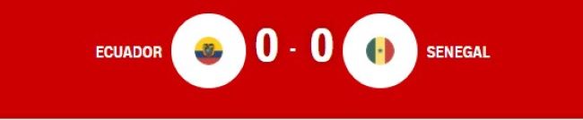  Senegal es un poco más, pero Ecuador resiste