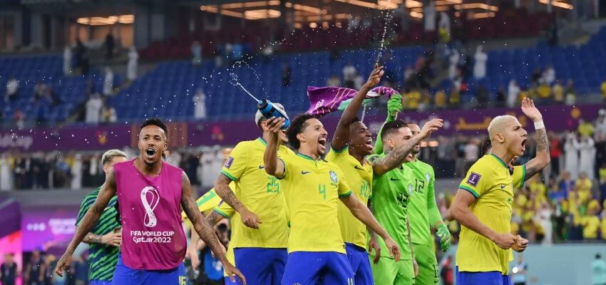  Brasil goleó a República de Corea y se clasificó a cuartos de final