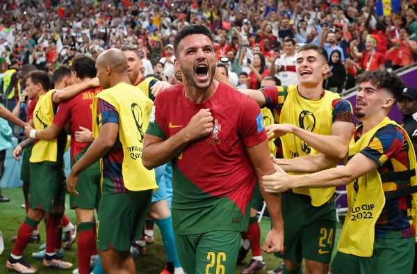  Portugal vence 6-1 a Suiza y avanza a cuartos de final del Mundial