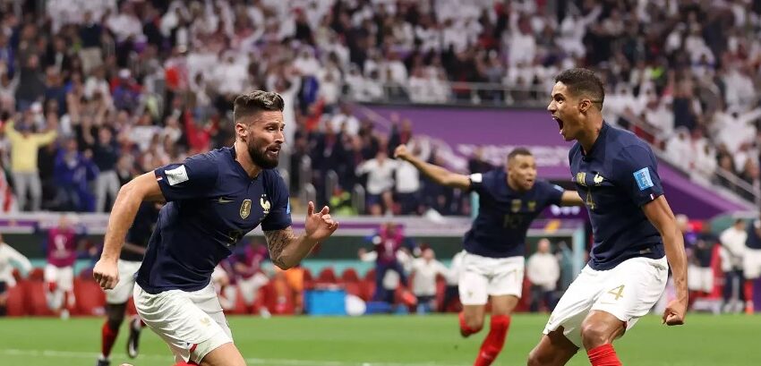  Francia superó a Inglaterra y está en semifinales