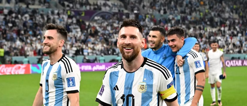  Una Argentina diferente golea a Croacia y es finalista