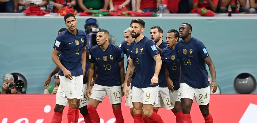  Francia le ganó 2-0 a Marruecos y jugará la Final ante Argentina