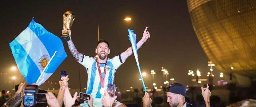  Los jugadores de Argentina festejarán el título con la gente