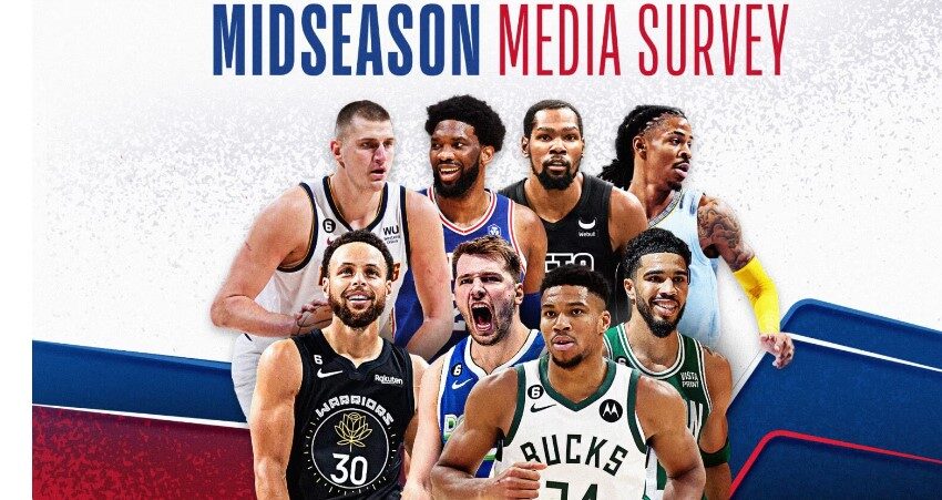  Encuesta de medios de mitad de temporada de la NBA