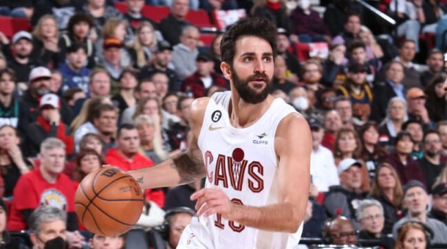  Ricky Rubio regresa de una cirugía de ligamento cruzado anterior en la victoria de los Cavaliers sobre los Blazers