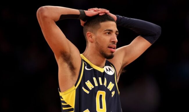  Tyrese Haliburton de Pacers fuera al menos 2 semanas por lesión en el codo y la rodilla