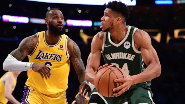  LeBron James y Giannis Antetokounmpo lideran el tercer regreso de los fanáticos de la votación All-Star de la NBA presentada por AT&T