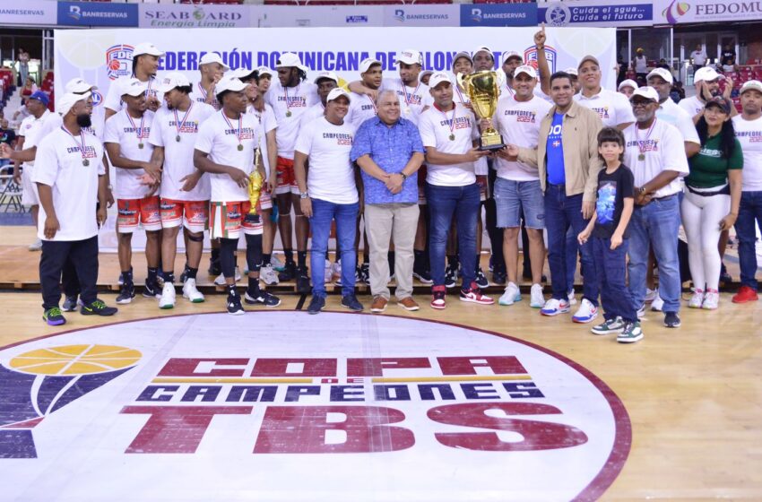  Club Bameso se corona en Primera Copa de Campeones de Baloncesto TBS 2023 Conquistan invicto la Copa BanReservas al vencer en la final al Chola; Blanco el JMV