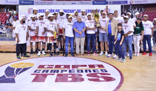 Club Bameso se corona en Primera Copa de Campeones de Baloncesto TBS 2023 Conquistan invicto la Copa BanReservas al vencer en la final al Chola; Blanco el JMV