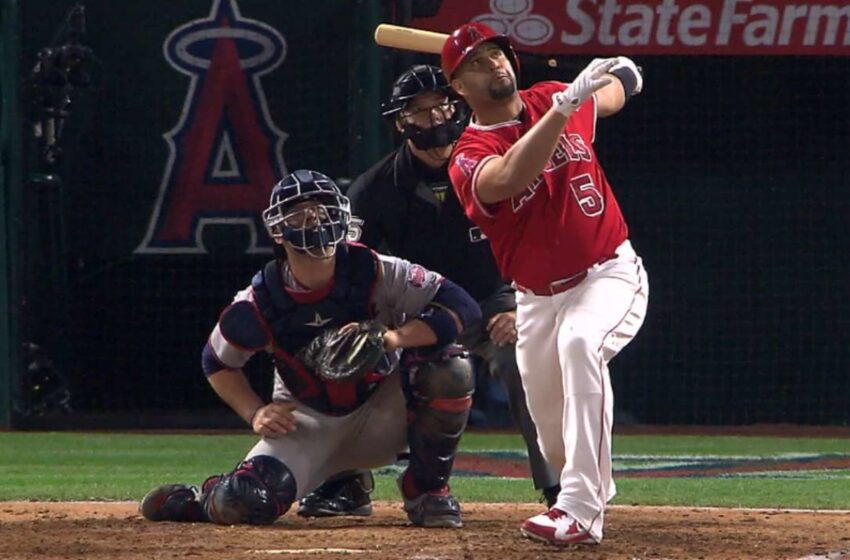  Pujols regresa con Angelinos como asistente especial