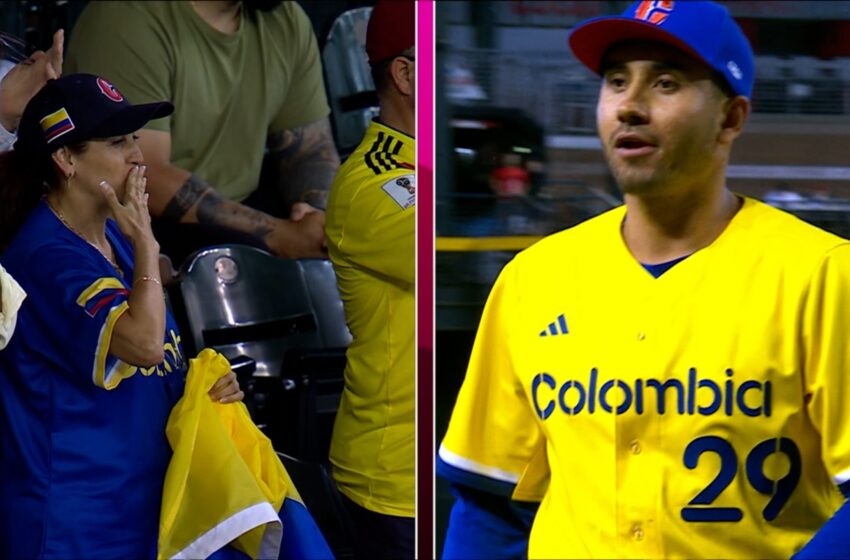  Río Gómez, hijo del fallecido periodista Pedro, lanzó por Colombia en el WBC