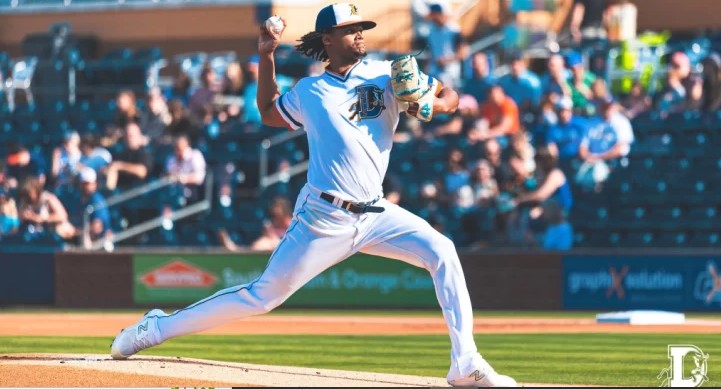  Rodríguez es el primer jugador de los Durham Bulls en recibir un honor semanal desde la campaña 2021