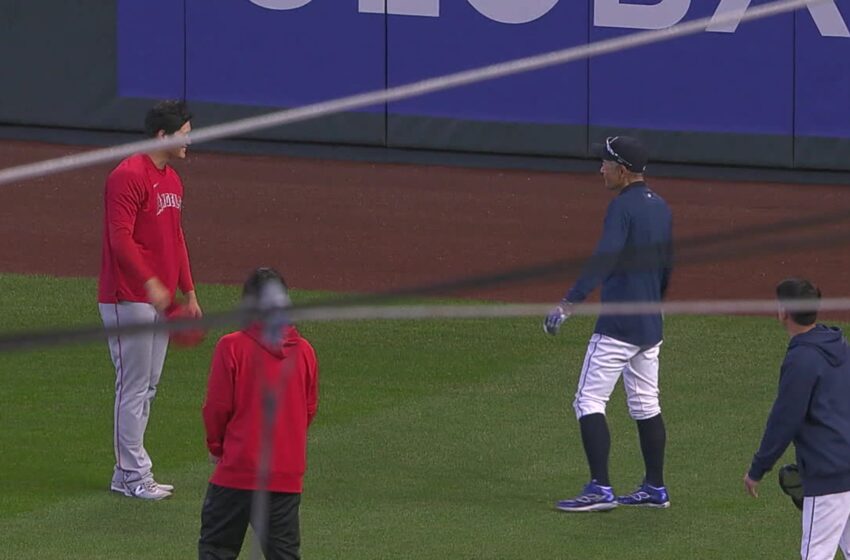  Se reunieron Ohtani e Ichiro, ahora dos campeones del Clásico