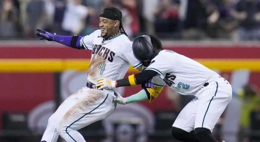  Marte pone fin al juego con sencillo en la 9na y los D-Backs se acercan a Filis