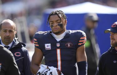  Justin Fields, QB de Bears, se espera que evite cirugía en pulgar; Bagent será titular vs. Raiders