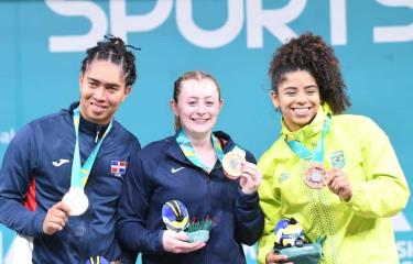  Yudelina Mejía se lleva la medalla de plata en pesas, la sexta para Dominicana en los Panamericanos