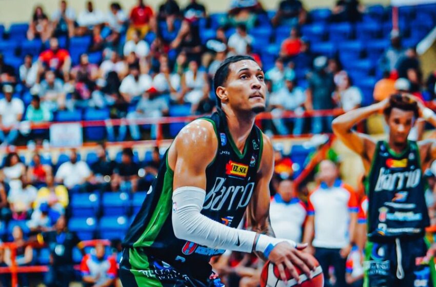  Parque Hostos iguala serie vencer al Dosa 86 por 80 en semi final Basket de La Vega.