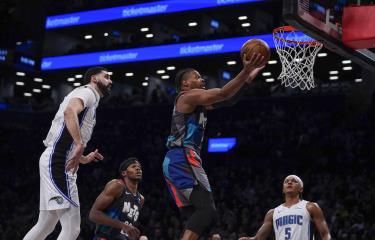  Nets se despegan en el 4to periodo; arrollan al Magic en el In-Season