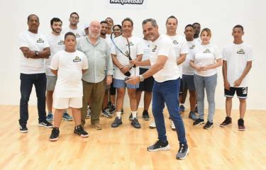  Inauguran primera Copa Raquetbol Huevos del Sol