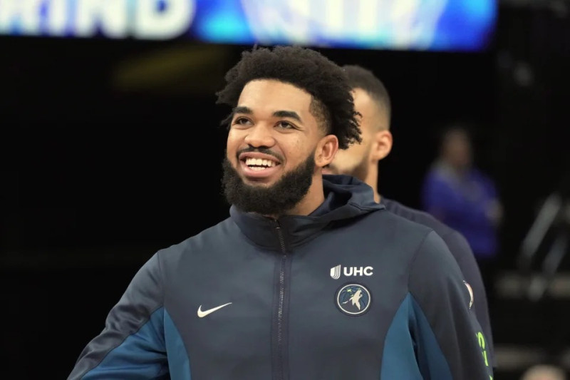  Karl-Anthony Towns es seleccionado como suplente para el Partido de Estrellas